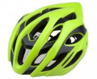 Cyklistická přilba PRO-T  Plus Frontera In mold, zelená fluor-černá