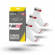 Ponožky 3PACK Classic Regular Cut bílá