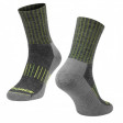 Ponožky FORCE ARCTIC,šedo-fluo L-XL/42-47