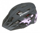 Cyklistická přilba PRO-T Plus Soria In mold, černo-růžová matná
