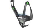 Košík Elite ELITE ROCKO Carbon 22' černý matný/zelená