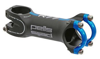 Představec Pells R77 Ultralite 31,8/100mm 7° černý/modrý