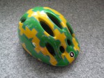 Cyklistická přilba Amulet Max žluto-zelená