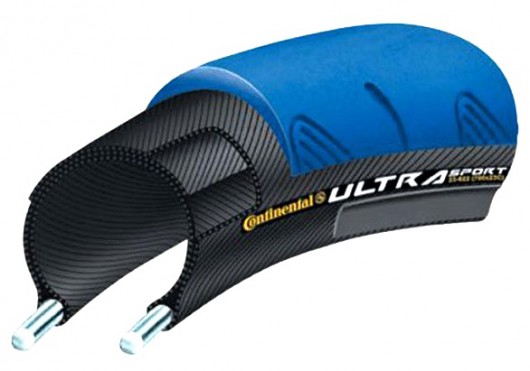 Plášť Continental 700x23C (23-622) Ultra Sport kevlar modrý