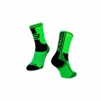 Ponožky FORCE LONG PLUS, zeleno-černo-bílé S-M