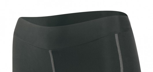 Cyklistické kalhoty krátké dámské FORCE LADY-1 do pasu s vložkou, černé