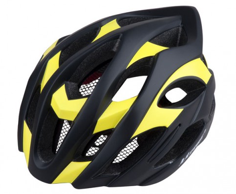 Cyklistická přilba PRO-T  Plus Frontera In mold černo-žlutá