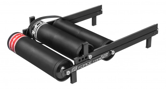 Válce FORCE tréninkové, Fe + plast, černé