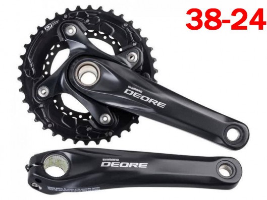 Kliky MTB Shimano Deore FC-M617