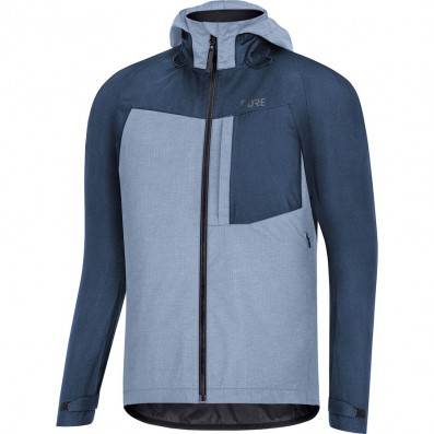 Pánská bunda GORE C5 GTX Active Trail Hooded Jacket-black/terra grey