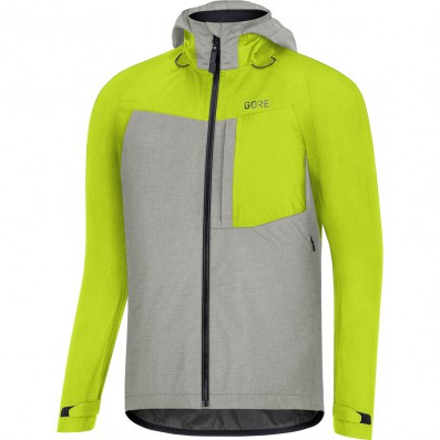 Pánská bunda GORE C5 GTX Active Trail Hooded Jacket-black/terra grey