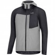 Pánská bunda GORE C5 GTX Active Trail Hooded Jacket-black/terra grey