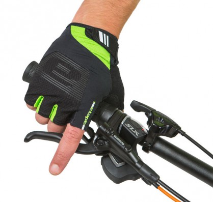 ETAPE- rukavice GARDA, černá/zelená
