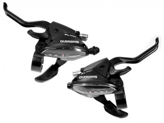 Řadící brzdové páky SHIMANO ST-EF510 7s černé