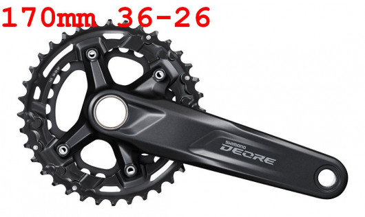 Kliky Shimano DEORE FC-M4100 170mm 36-26