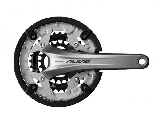 Kliky SHIMANO Alivio FC-T4060 175mm stříbrné