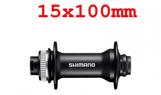 Náboj přední SHIMANO ALIVIO HB-MT400 pro E-thru 15 mm