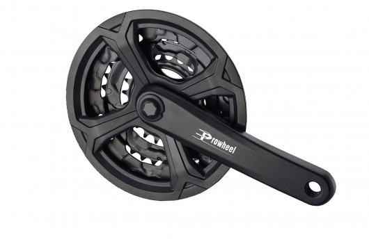 Kliky PROWHEEL TC-CQ02 42-32-22 175mm kryt černé