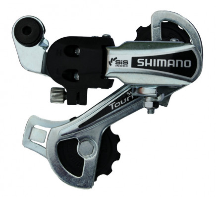 Přehazovačka SHIMANO RD-TY21GSD bez háku 6speed stříbrná