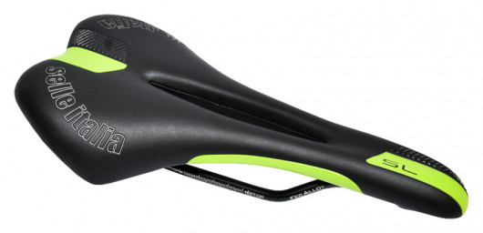 Sedlo SELLE ITALIA SL Flow černo-zelené