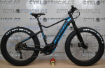 FAT E-BIKE Leader Fox BRAGA 26", 2020-2 18" ČERNÁ MAT/MODRÁ