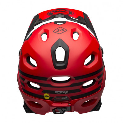 Přilba BELL Super DH Spherical Red/Black Fasthouse