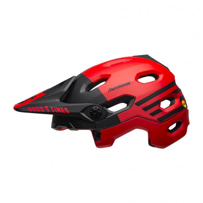 Přilba BELL Super DH Spherical Red/Black Fasthouse