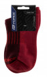 Ponožky FORCE ARCTIC, bordó-červené L-XL/42-47
