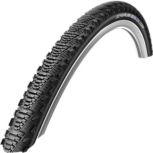 Schwalbe CX Comp Reifen 28x1.35 – 2 Stück Mit Schläuchen, Schwarz Mit Reflex