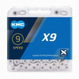 ŘETĚZ KMC X9 EPT NEREZNOUCÍ BOX