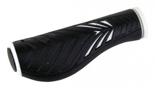 Gripy  MRX 1133 AD2 ergonom. černo-bílý 125mm