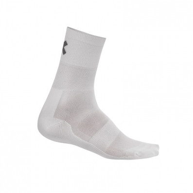 Ponožky Kalas RIDE ON Z vysoké bílé-šedé