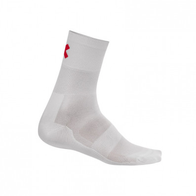 Ponožky Kalas Vysoké | bílé/červené