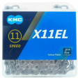 Řetěz KMC X11 EL STŘÍBRNÝ BOX, 114čl.