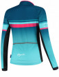 Dámská softshellová bunda Rogelli IMPRESS, modro-růžová