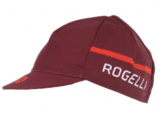 Cyklistická kšiltovka pod helmu ROGELLI HERO, vínovo-červená