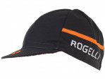 Cyklistická kšiltovka pod helmu ROGELLI HERO, černo-oranžová