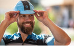 Cyklistická kšiltovka pod helmu ROGELLI RETRO, modro-černá
