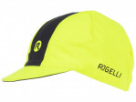Cyklistická kšiltovka pod helmu ROGELLI RETRO, reflexně žluto-černá
