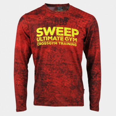 SWEEP TRIKO DLOUHÝ RUKÁV SMTS122 RED