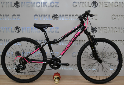 Kolo Maxbike 24 AL 1x7 růžová