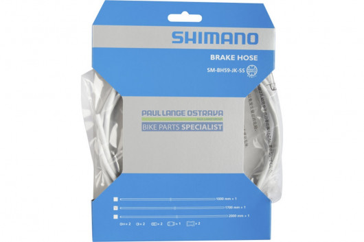 Brzdová hadice SHIMANO SM-BH59 1700mm bílá