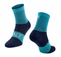 Ponožky FORCE TRACE, modré L-XL/42-47