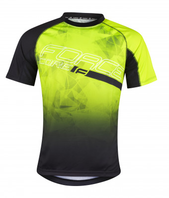 Dres FORCE MTB CORE, fluo-černý