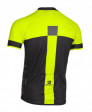 ETAPE – pánský dres FACE, černá/žlutá fluo