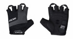 Cyklistické rukavice FORCE Sector gel,černo-šedé