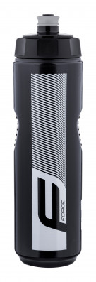 Láhev FORCE QUART 0,9 l, černo-bílá