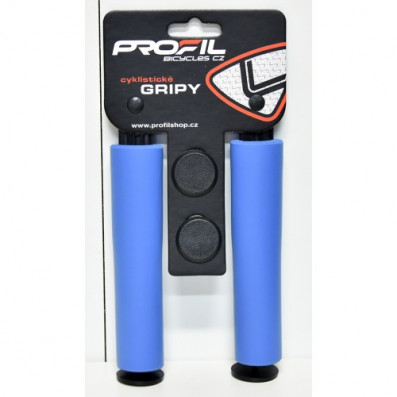 Gripy PROFIL SGR001 NBR 136mm modré