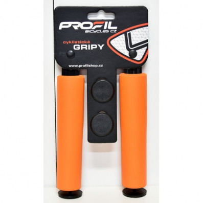 Gripy PROFIL SGR001 NBR 136mm oranžové