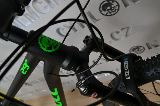 Rám SKULL 29 CR New 2021 21" černo-zelený